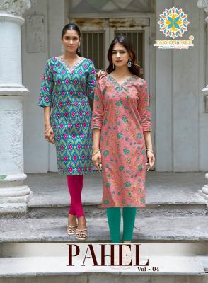 Passion tree pahel vol-4 best wholesale market for kurtis